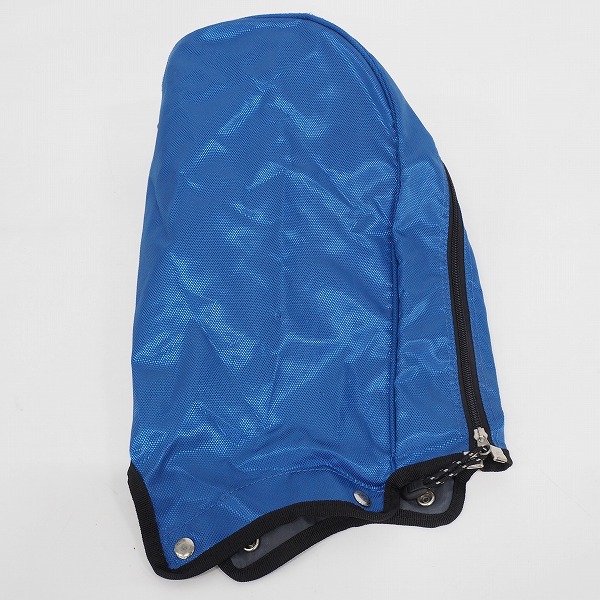 実際に弊社で買取させて頂いたHONMA/ホンマ CB-3316 7インチ 4分割 スタンド式キャディバッグ ブルーの画像 7枚目