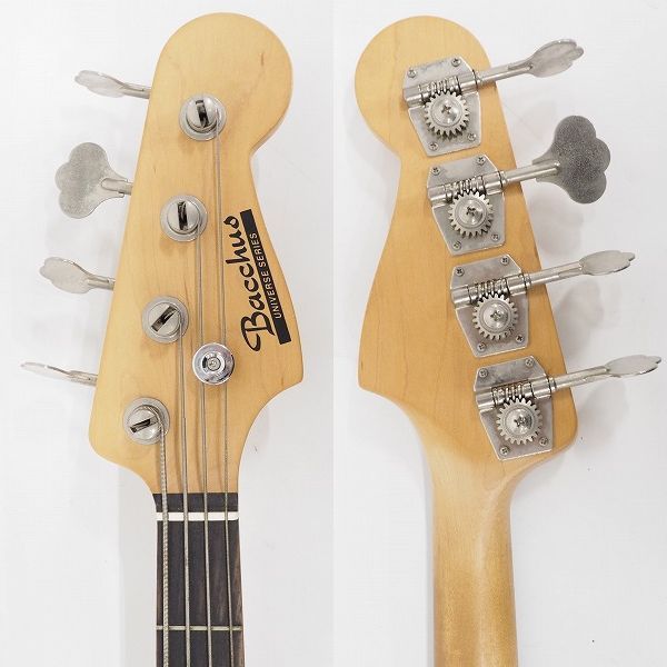 実際に弊社で買取させて頂いた★【難有り】Bacchus/バッカス UNIVERSE SERIES ジャズベースType 4弦エレキベース ソフトケース付の画像 2枚目