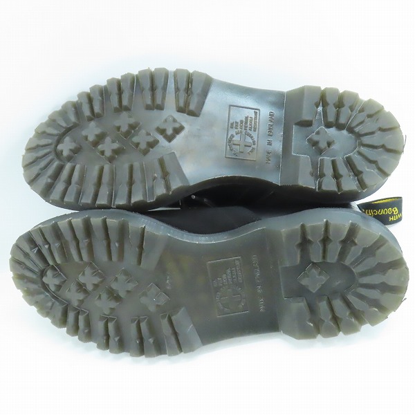 実際に弊社で買取させて頂いたDr.Martens × Engineered Garments/ドクターマーチン×エンジニアードガーメンツ CHURCH コンビレザー ブーツ 23659001/UK8の画像 2枚目