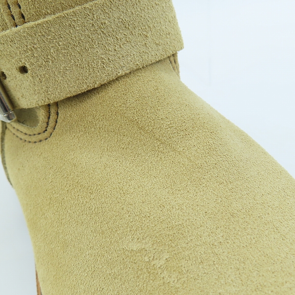 実際に弊社で買取させて頂いたRED WING/レッドウィング ENGINEER BOOTS/エンジニアブーツ スエード 8268/9Dの画像 6枚目