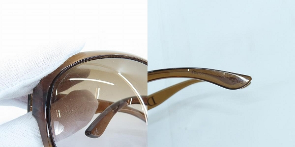 実際に弊社で買取させて頂いたChristian Dior/クリスチャンディオール GLOSSY 1 KDCOR サングラスの画像 8枚目