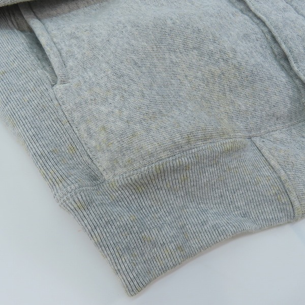 実際に弊社で買取させて頂いたChampion×BEAMS/チャンピオン ビームス 別注 REVERSE WEAVE スナップジャケット グレー C8-J026/Lの画像 6枚目