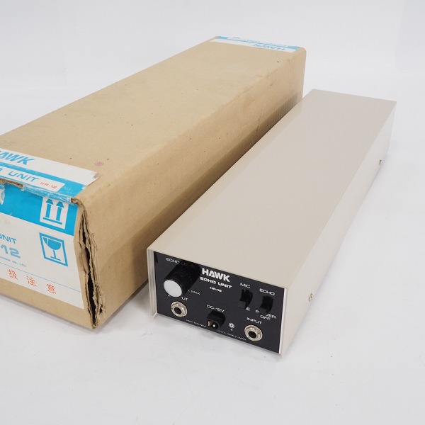 実際に弊社で買取させて頂いた【動作未確認】HAWK/ホーク ECHO UNIT HR-12/エコーユニット リバーブ PA機器の画像 0枚目