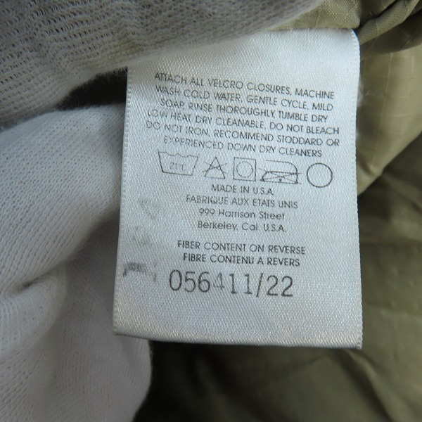 実際に弊社で買取させて頂いたTHE NORTH FACE/ノースフェイス USA ダウン ビンテージ 80S/Mの画像 5枚目