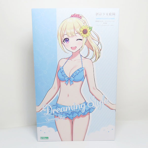 実際に弊社で買取させて頂いた【未組立】コトブキヤ 創彩少女庭園 1/10 結城まどか 水着 ドリーミングスタイル サニースカイ