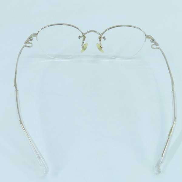 実際に弊社で買取させて頂いた999.9/フォーナインズ メガネフレーム アイウェア 度入り O-15Tの画像 2枚目