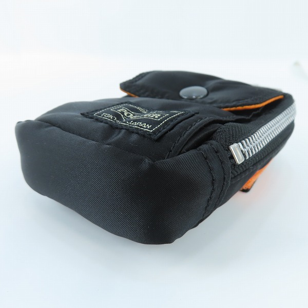 実際に弊社で買取させて頂いた(2)PORTER/ポーター TANKER/タンカー ポーチ ブラックの画像 2枚目