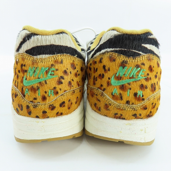 実際に弊社で買取させて頂いた【観賞用】NIKE×ATMOS/ナイキ×アトモス AIR MAX 1 SUPREME アニマルパック ハラコ/315763-761/27.0の画像 1枚目