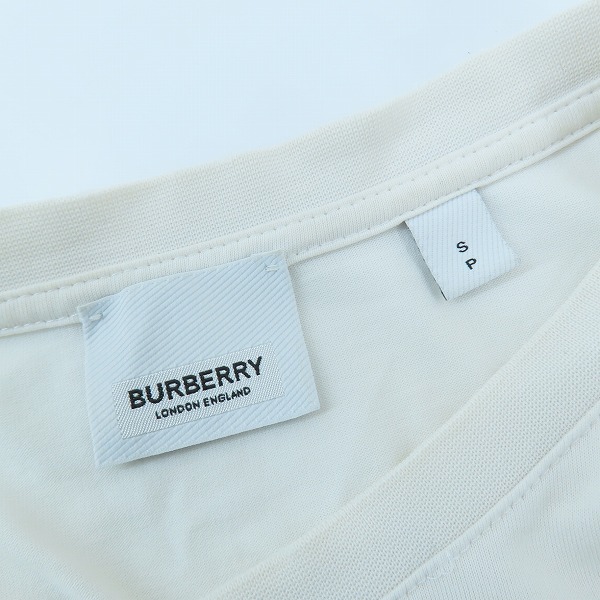 実際に弊社で買取させて頂いた【JPタグ】BURBERRY LONDON/バーバリーロンドン  ラバーロゴ 半袖Tシャツ 8028945/Sの画像 2枚目