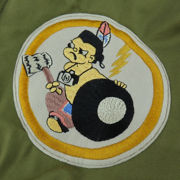 実際に弊社で買取させて頂いたBUZZ RICKSON'S/バズリクソンズ B-10 8th Photographic Reconna フライトジャケット BR11134/BR12629/36の画像 6枚目