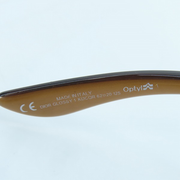 実際に弊社で買取させて頂いたChristian Dior/クリスチャンディオール GLOSSY 1 KDCOR サングラスの画像 3枚目