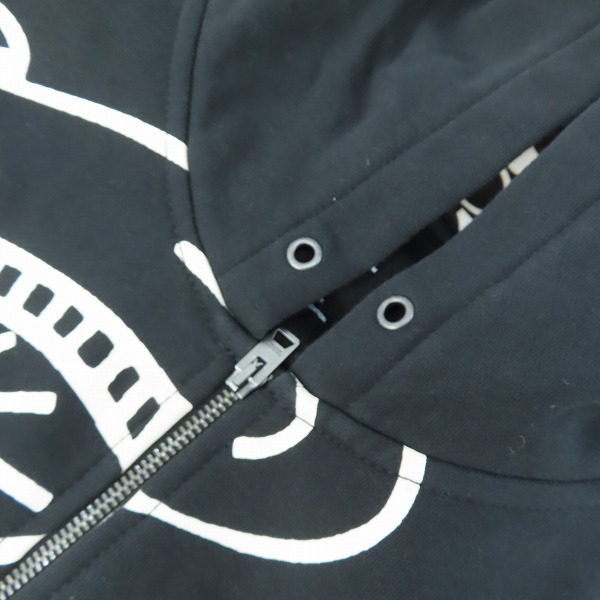 実際に弊社で買取させて頂いたCOACH/コーチ キースヘリング ミッキーマウス ジップアップパーカー Mの画像 7枚目