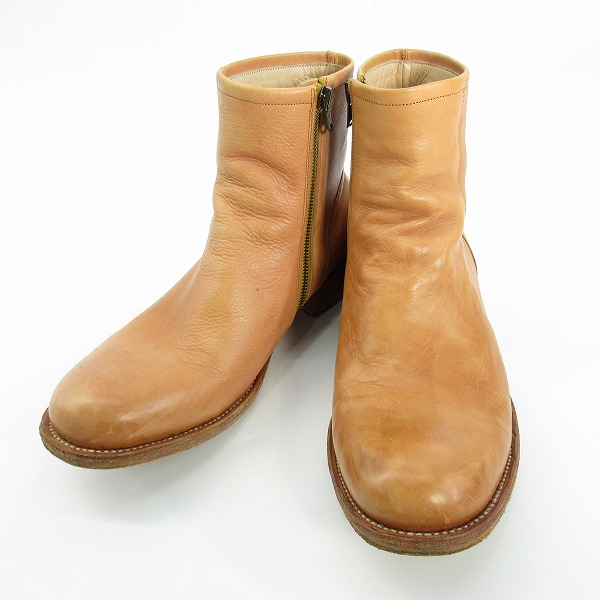 実際に弊社で買取させて頂いたNUMBER(N)INE/ナンバーナイン ジッププレーントゥブーツ F13-NF006/8