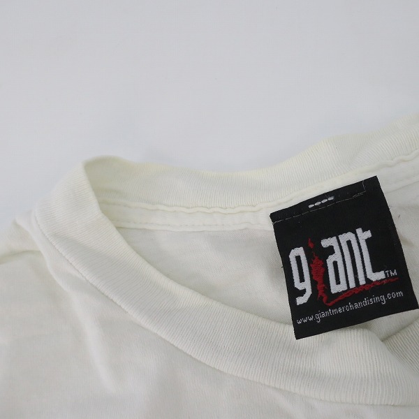 実際に弊社で買取させて頂いたRage against the machine/レイジ アゲインスト ザ マシーン GIANT/ジャイアント バンドTシャツ/バンT/Mの画像 5枚目
