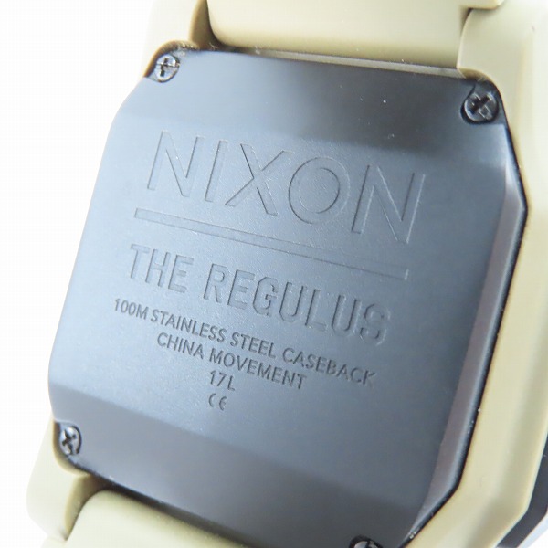 実際に弊社で買取させて頂いたNIXON/ニクソン Regulus/レグルス クオーツ 腕時計 A11802711-00の画像 3枚目