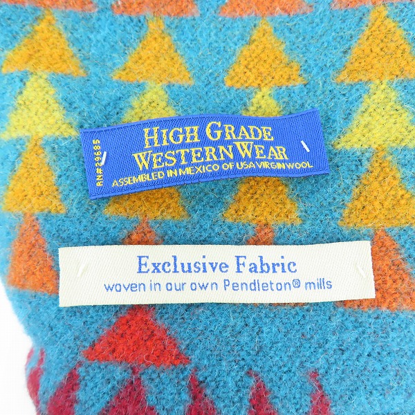 実際に弊社で買取させて頂いたPENDLETON/ペンドルトン ジャケット ネイティブ柄 ウール ジャケット/Sの画像 4枚目