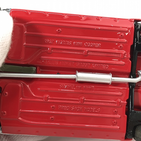 実際に弊社で買取させて頂いたFRANKLIN MINT/フランクリンミント 1/24 1967 morris mini cooper/ミニクーパー ミニカーの画像 5枚目