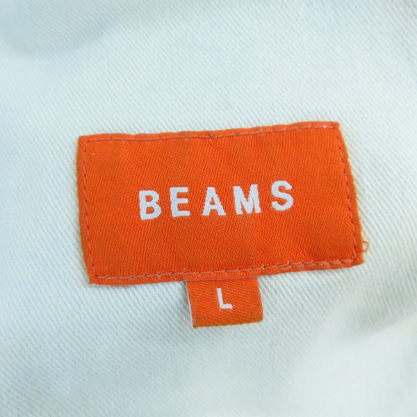 実際に弊社で買取させて頂いたBEAMS/ビームス ダメージデニム ストレートパンツ 11-21-1175-791/Lの画像 3枚目