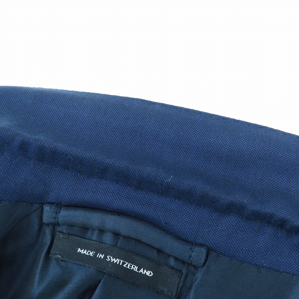 実際に弊社で買取させて頂いたTOM FORD/トムフォード Fit Y Blue Blazer ブルーブレザー スーツ/セットアップ 722R02/21YA4C 46Rの画像 4枚目