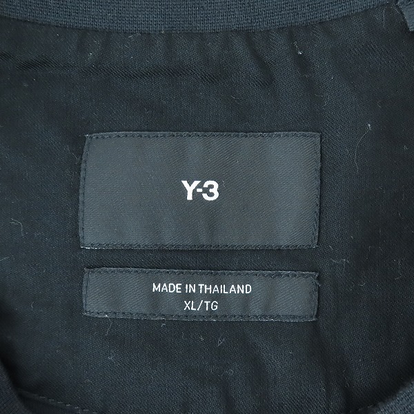 実際に弊社で買取させて頂いたY-3/ワイスリー アディダス×ヨウジヤマモト 3S LS TEE ３ストライプス ロングスリーブ Tシャツ  IR6268/XLの画像 2枚目