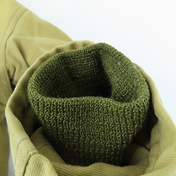 実際に弊社で買取させて頂いたBUZZ RICKSON'S/バズリクソンズ Type N-1 Khaki “NAVY DEPARTMENT”デッキジャケット BR12031 BR12635/Sの画像 6枚目
