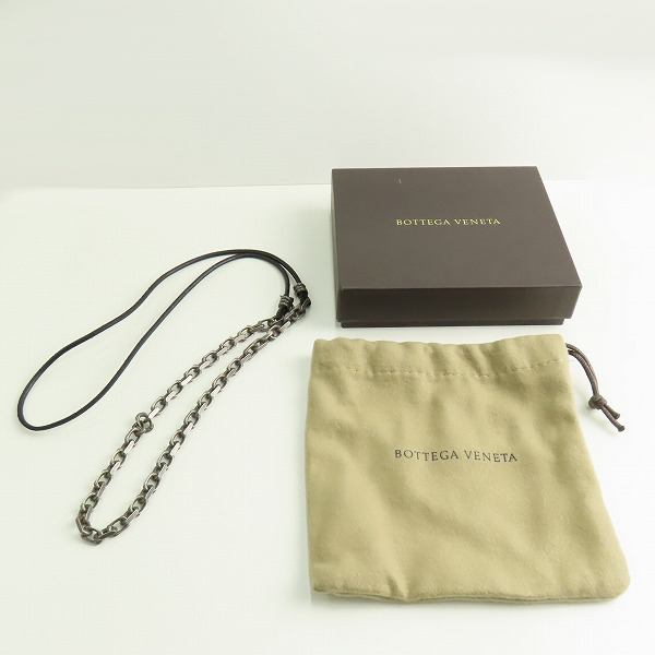 実際に弊社で買取させて頂いたBOTTEGA VENETA/ボッテガヴェネタ チェーン ネックレスの画像 6枚目