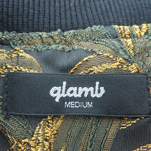 実際に弊社で買取させて頂いたglamb/グラム Botanical Bomber JKT/ボタニカルボンバージャケット GB0423/JKT02/Mの画像 2枚目