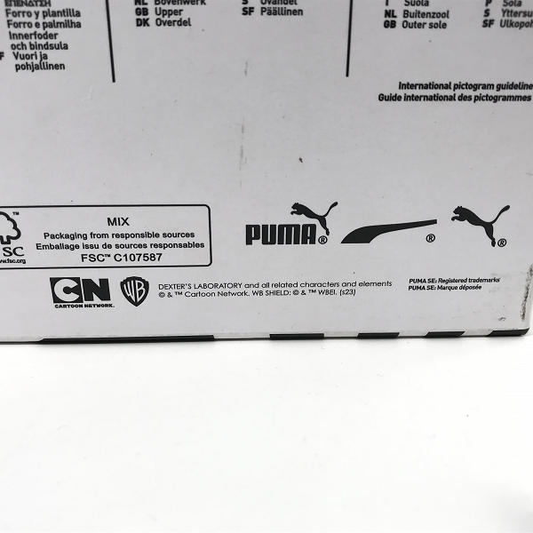 実際に弊社で買取させて頂いたPUMA/プーマ MB.03 DEXTERS LABORATORY LaMelo Ball/ラメロ・ボール スニーカー 379330-01/27の画像 9枚目