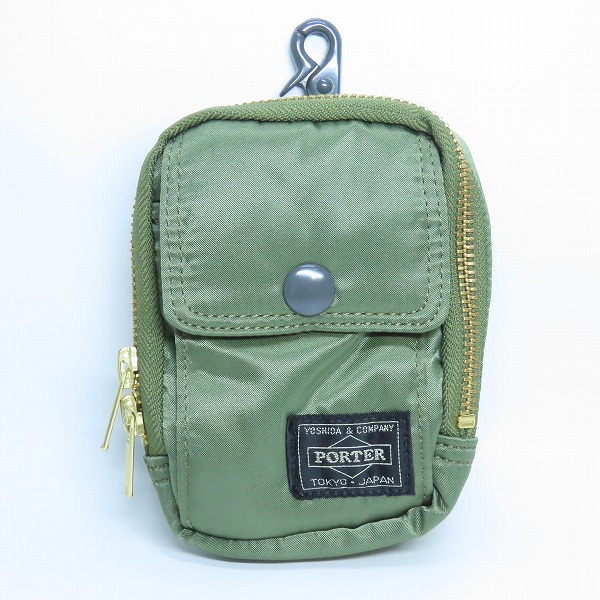 実際に弊社で買取させて頂いた(6)PORTER/ポーター TANKER/タンカー ポーチ カーキ