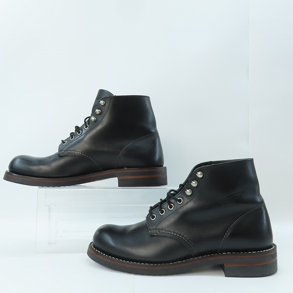 実際に弊社で買取させて頂いたRED WING/レッドウィング 6" CLASSIC ROUND TOE BOOTS/6クラシックラウンド トゥ ブーツ 8165/9Dの画像 3枚目
