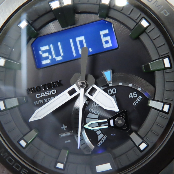 実際に弊社で買取させて頂いたCASIO/カシオ PRO TREK プロトレック PRW-7000-8JFの画像 4枚目