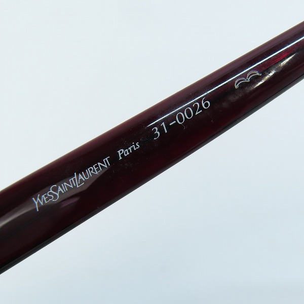 実際に弊社で買取させて頂いたYVES SAINT LAURENT/イブサンローラン サングラス/アイウェア 31-0026の画像 5枚目