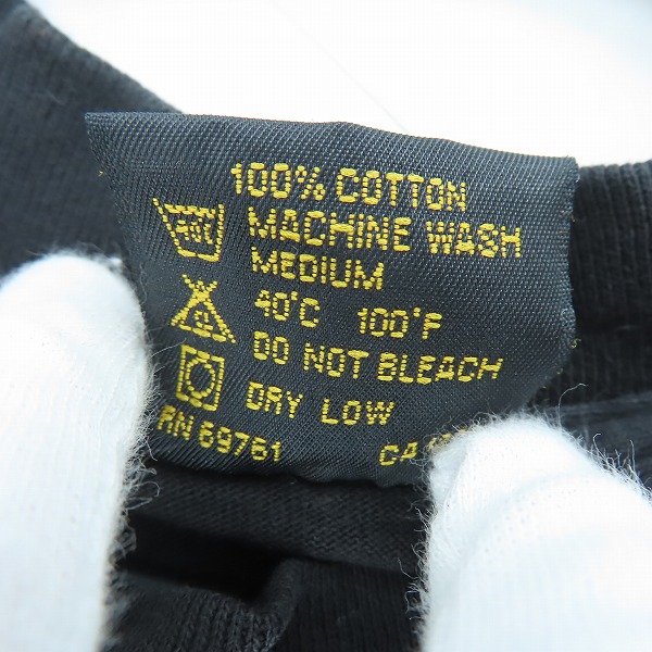 実際に弊社で買取させて頂いたRONNIE WOOD/ロニーウッド ヴィンテージ 92年 SLIDE ON THIS TOUR バンドTシャツ /Lの画像 3枚目