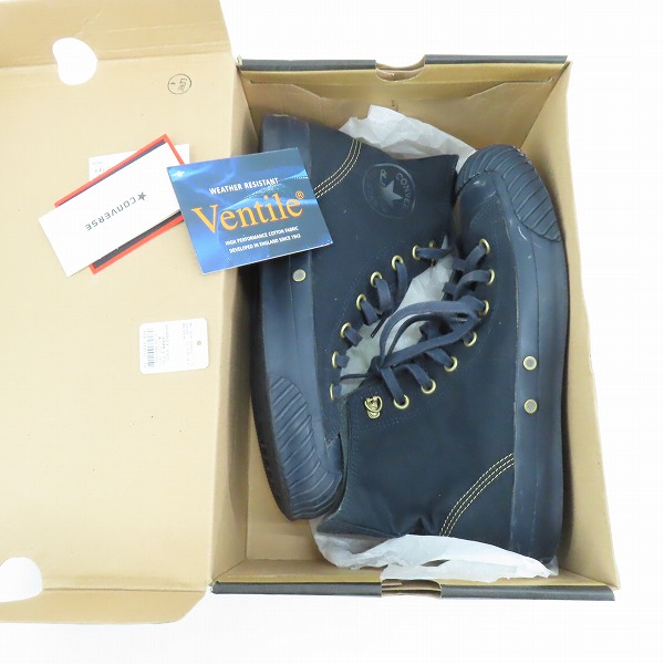 実際に弊社で買取させて頂いたCONVERSE×Nigel Cabourn/コンバース×ナイジェルケーボン ALL STAR/オールスター スニーカー N-C HI 1C1405/27の画像 8枚目