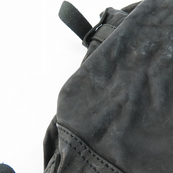 実際に弊社で買取させて頂いたISAMUKATAYAMA BACKLASH/バックラッシュ ダブルショルダー 3ピンベルト ウェストバッグ ブラック 92-12の画像 6枚目