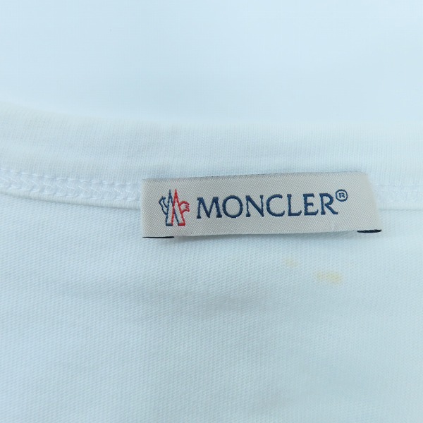 実際に弊社で買取させて頂いた【JPタグ】MONCLER/モンクレール 21SS マグリアロゴ Tシャツ G10918C7E120 8390T/Lの画像 2枚目