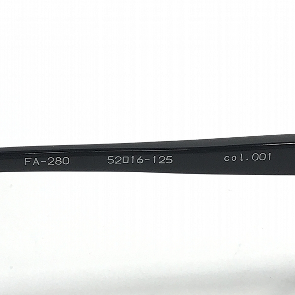 実際に弊社で買取させて頂いたFACTORY900/ファクトリー アイウエアメガネフレーム FA-280の画像 6枚目