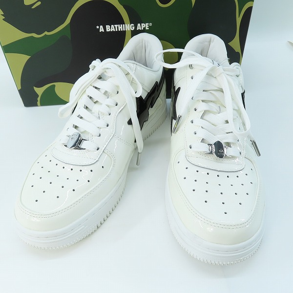 実際に弊社で買取させて頂いたA BATHING APE/アベイシングエイプ BAPE STA #2 M ベイプスタ スニーカー OZX SH M191302 M/27