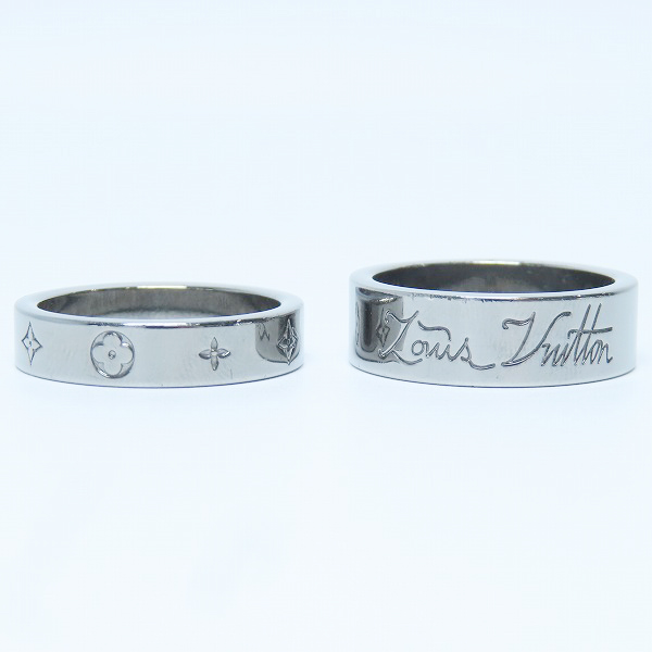 実際に弊社で買取させて頂いたLOUIS VUITTON/ルイヴィトン バーグ ユーアンドミー リング 2連 指輪 M00318/18.5-19.5号の画像 1枚目