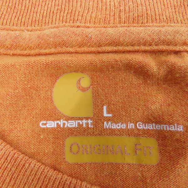 実際に弊社で買取させて頂いたCarhartt/カーハート 胸ポケット 半袖Tシャツ カットソー 2点セットの画像 2枚目