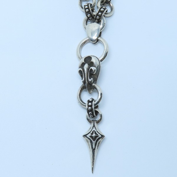 実際に弊社で買取させて頂いたLSD/Loud Style Design/ラウドスタイルデザイン 着脱ペンダントトップ付き ロールチェーンネックレスの画像 1枚目