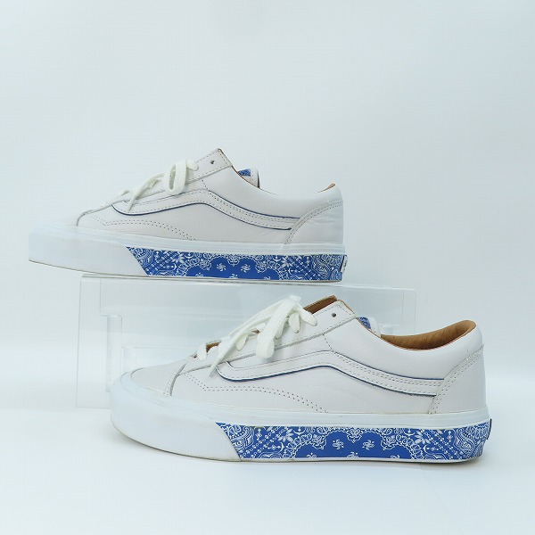 実際に弊社で買取させて頂いたVANS/バンズ STYLE 36 VLT L ペイズリー柄 スニーカー VN0A5FC37WM/27の画像 3枚目