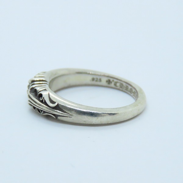 実際に弊社で買取させて頂いたCHROME HEARTS/クロムハーツ BABY CLASSIC RING ”K&T" ベビークラシック ケー＆ティーリング 11.5-12号の画像 2枚目