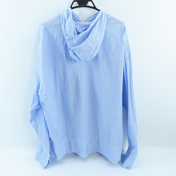 実際に弊社で買取させて頂いたMARNI/マルニ 21SS ダメージ加工フードシャツ cumu0210y0/46の画像 1枚目