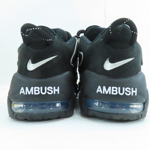 実際に弊社で買取させて頂いたNIKE×AMBUSH/ナイキ×アンブッシュ AIR MORE UP TEMPO LOW SP/エアモアアップテンポ ロー ブラック FB1299-001/27の画像 1枚目