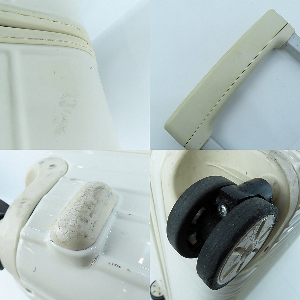 実際に弊社で買取させて頂いたRIMOWA×UNITED ARROWS/リモワ×ユナイテッドアローズ サルサ ECRU/エクリュ 4輪マルチホイール/キャリーケース 104L 895.43の画像 8枚目