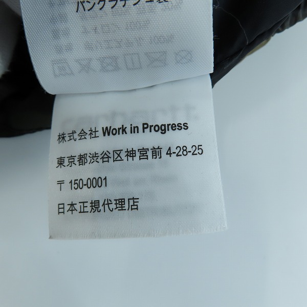 実際に弊社で買取させて頂いたCarhartt/カーハート DEMING JACKET デミングジャケット/カモフラ ダウンジャケット Lの画像 8枚目