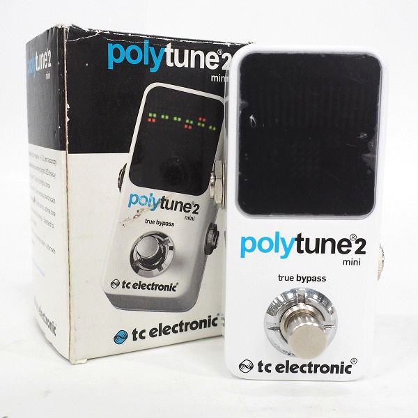 実際に弊社で買取させて頂いたTC Electronic/ティーシーエレクトロニック PolyTune 2 mini ギター/ベース用チューナー【動作確認済】