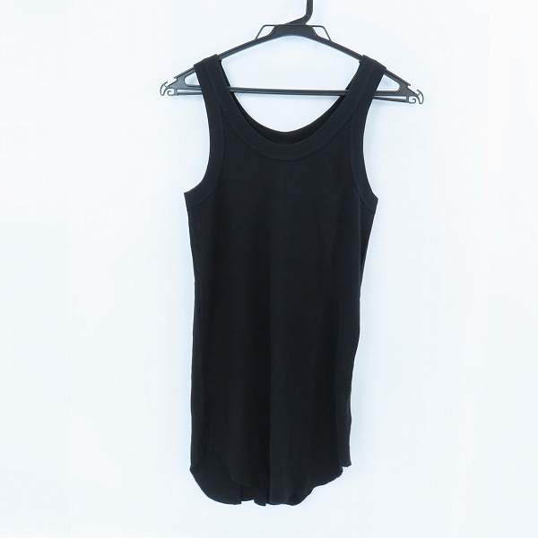 実際に弊社で買取させて頂いた【未使用】KAZUYUKI KUMAGAI ATTACHMENT/カズユキクガマイ アタッチメント タンクトップ ブラック/1