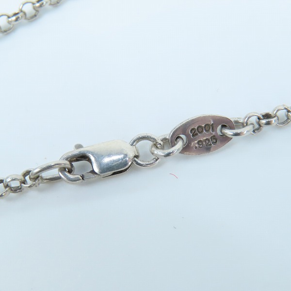 実際に弊社で買取させて頂いたCHROME HEARTS/クロムハーツ ロールチェーン/ネックチェーン ネックレス 20inchの画像 2枚目